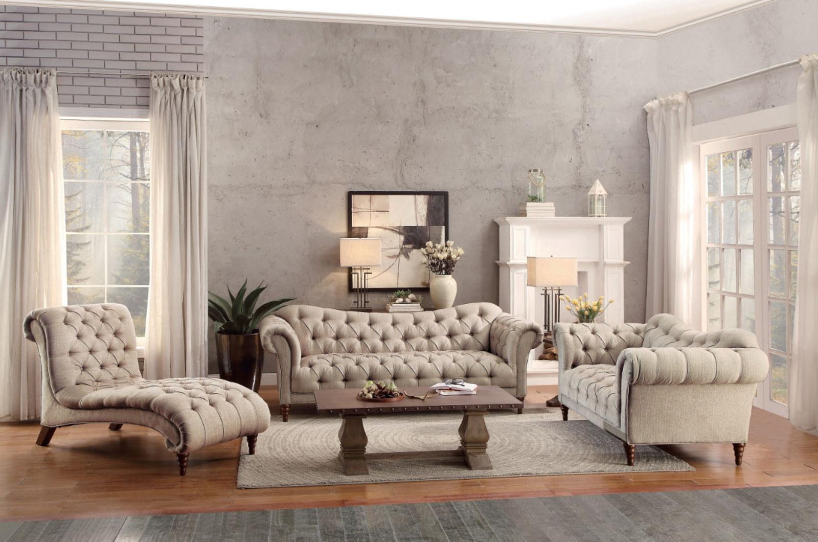 St. Claire Loveseat in Brown 8469-2 - Furniture 4 Less Outlet (Salinas,CA)