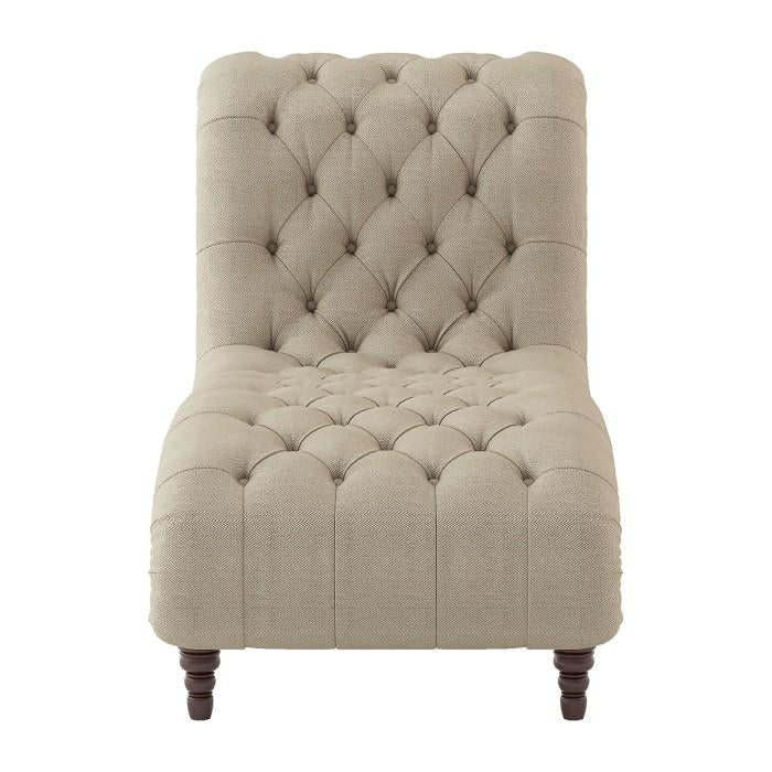 St. Claire Chaise in Brown 8469-5 - Furniture 4 Less Outlet (Salinas,CA)