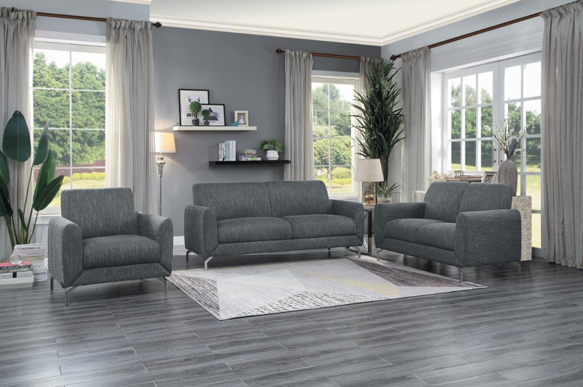 Venture Chair in Dark Gray - Furniture 4 Less Outlet (Salinas,CA)