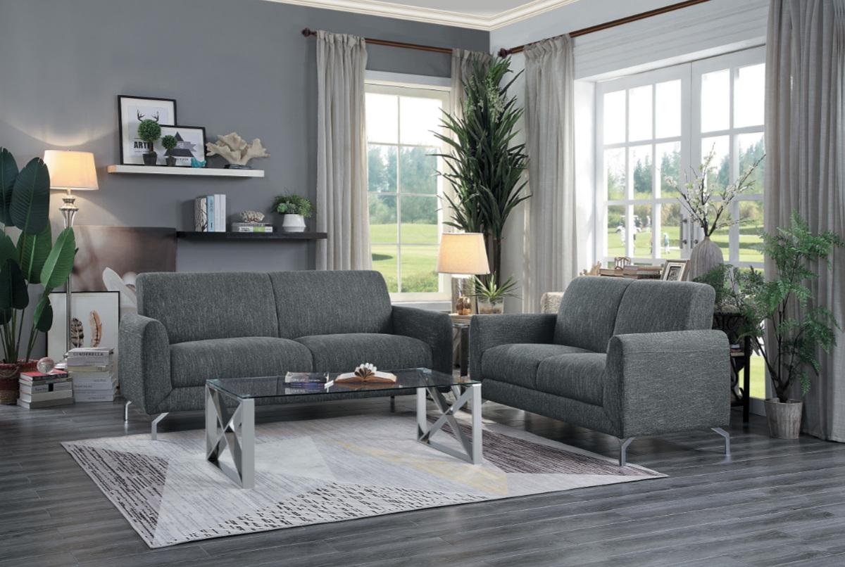 Venture Sofa in Dark Gray - Furniture 4 Less Outlet (Salinas,CA)