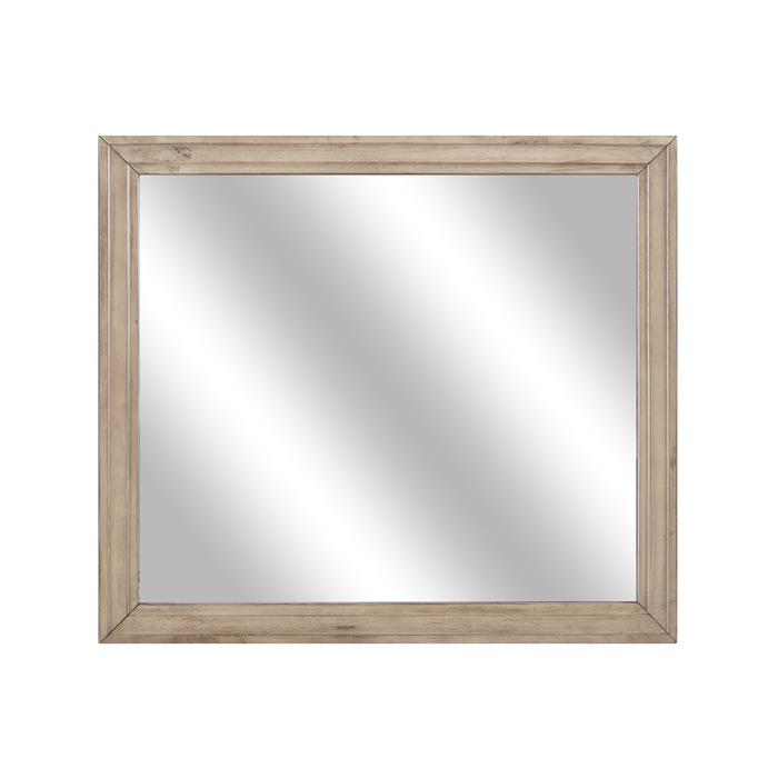 Lonan Mirror in Natural 1955-6 - Furniture 4 Less Outlet (Salinas,CA)
