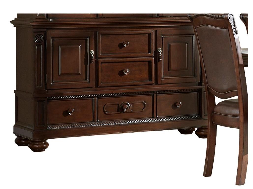 Lordsburg Buffet/Server in Brown Cherry 5473-55 - Furniture 4 Less Outlet (Salinas,CA)