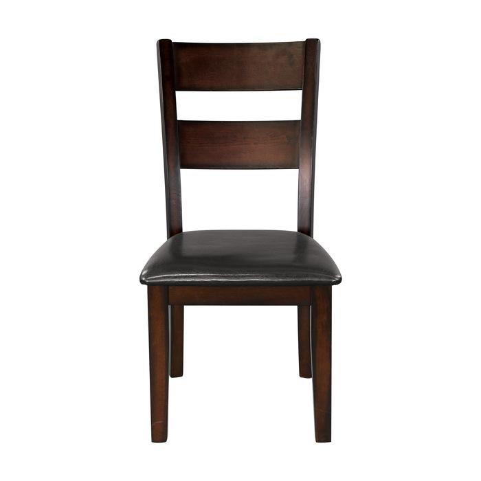 Mantello Side Chair in Cherry (Set of 2) - Furniture 4 Less Outlet (Salinas,CA)