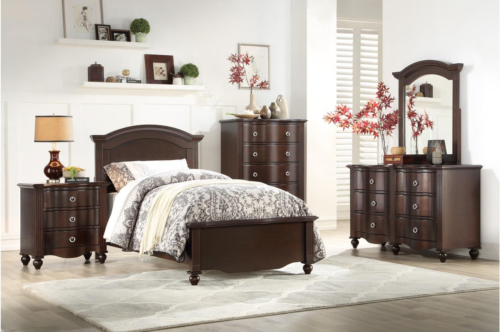 Meghan Mirror in Espresso - Furniture 4 Less Outlet (Salinas,CA)