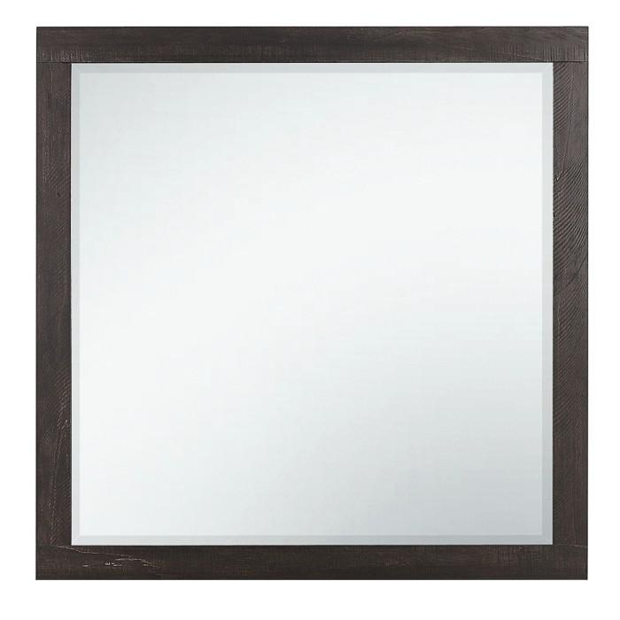 Miter Mirror in Rustin Mahogany & Dark Ebony 1762-6 - Furniture 4 Less Outlet (Salinas,CA)