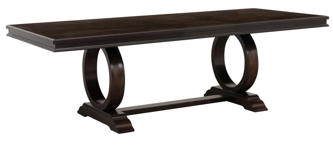 Oratorio Dining Table in Dark Cherry 5562-96 - Furniture 4 Less Outlet (Salinas,CA)