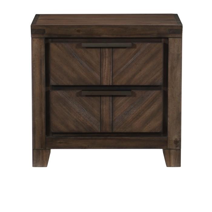 Parnell Nightstand in Rustic Cherry 1648-4 - Furniture 4 Less Outlet (Salinas,CA)