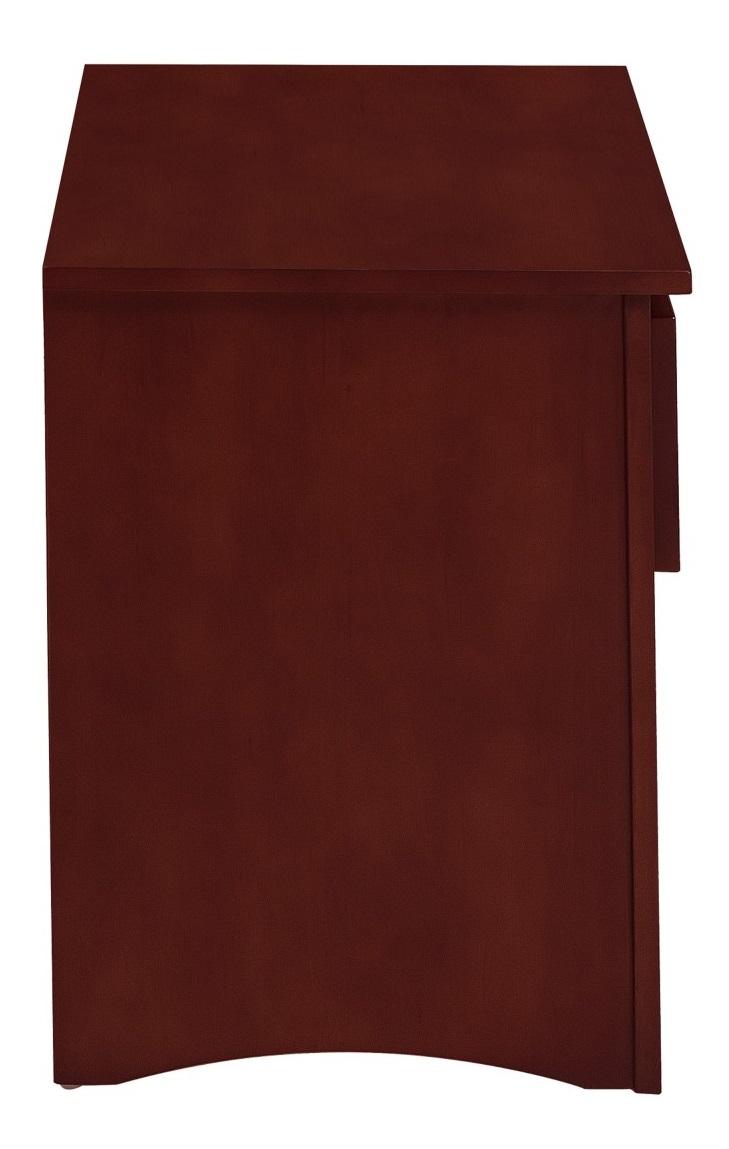 Rowe 1 Drawer Night Stand in Dark Cherry B2013DC-4 - Furniture 4 Less Outlet (Salinas,CA)