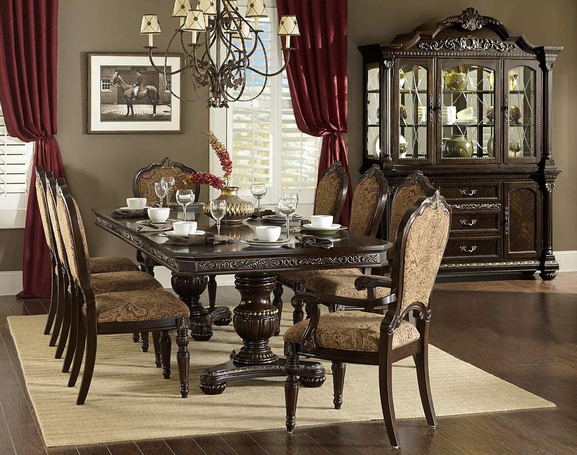 Russian Hill Arm Chair in Cherry (Set of 2) - Furniture 4 Less Outlet (Salinas,CA)