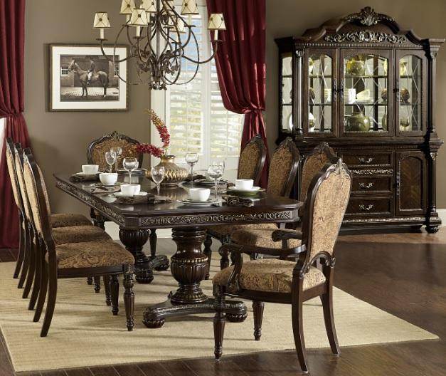 Russian Hill Buffet/Server in Cherry 1808-55 - Furniture 4 Less Outlet (Salinas,CA)