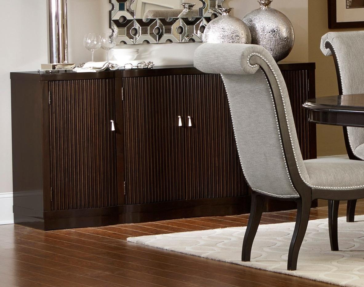 Savion Server in Espresso 5494-40 - Furniture 4 Less Outlet (Salinas,CA)