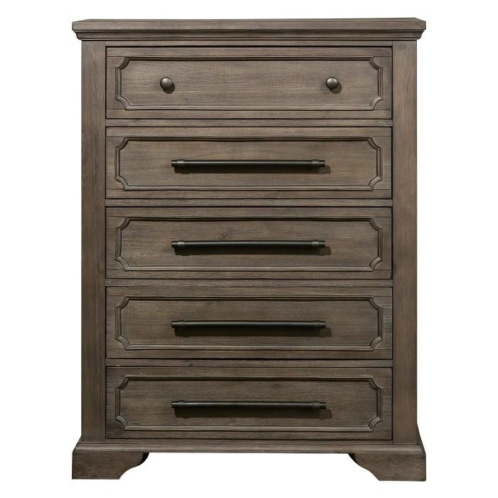 Taulon Chest in Dark Oak 5438-9 - Furniture 4 Less Outlet (Salinas,CA)