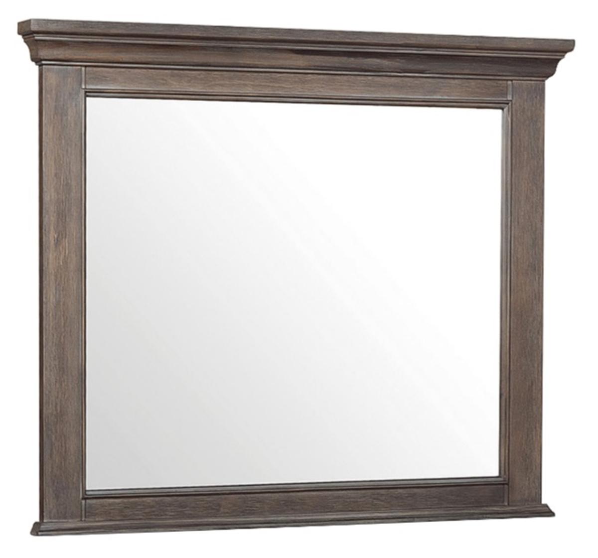 Taulon Mirror in Dark Oak 5438-6 - Furniture 4 Less Outlet (Salinas,CA)