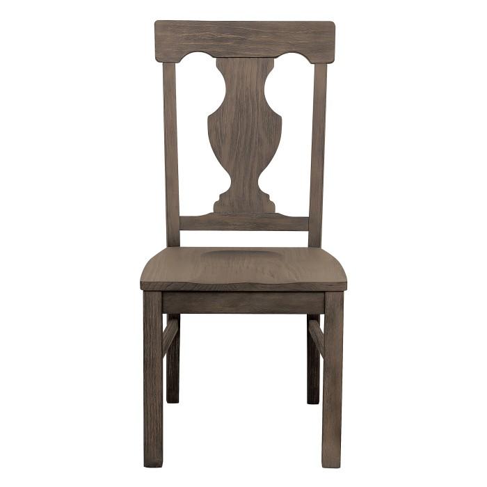 Toulon Side Chair in Dark Pewter (Set of 2) - Furniture 4 Less Outlet (Salinas,CA)