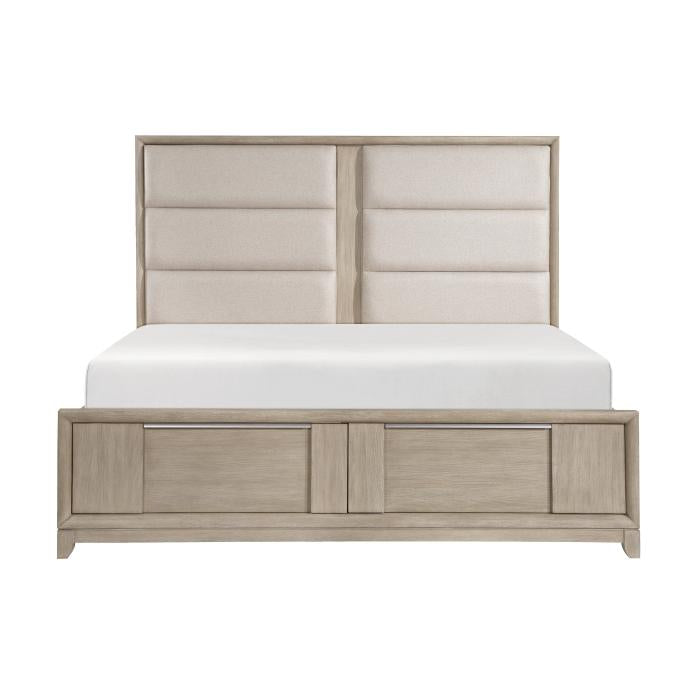 McKewen (3) Eastern King Platform Bed with Footboard Storage - Furniture 4 Less Outlet (Salinas,CA)