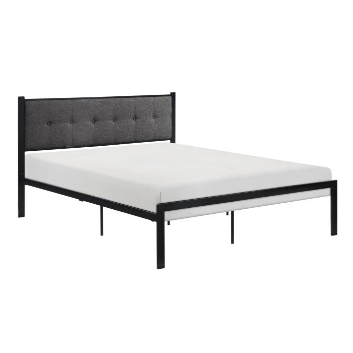 Samuel Queen Platform Bed - Furniture 4 Less Outlet (Salinas,CA)