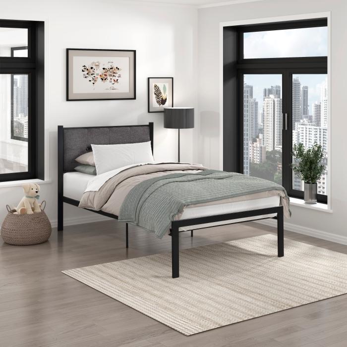 Samuel Twin Platform Bed - Furniture 4 Less Outlet (Salinas,CA)