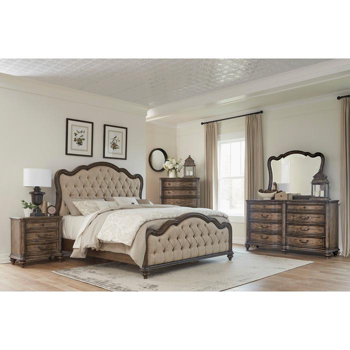 Heath Court (3) Eastern King Bed - Furniture 4 Less Outlet (Salinas,CA)