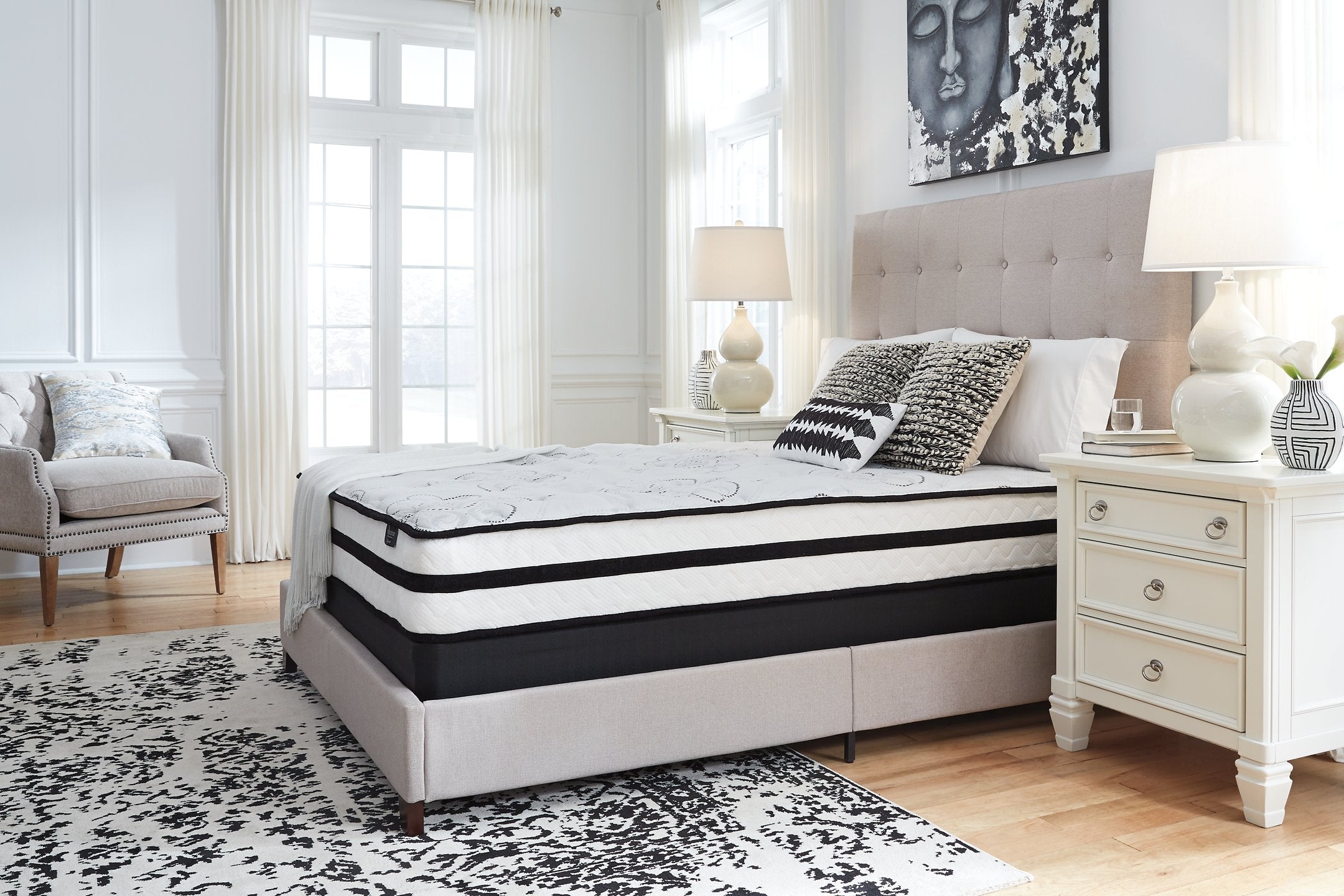 Chime 10 Inch Hybrid Mattress in a Box - Furniture 4 Less Outlet (Salinas,CA)