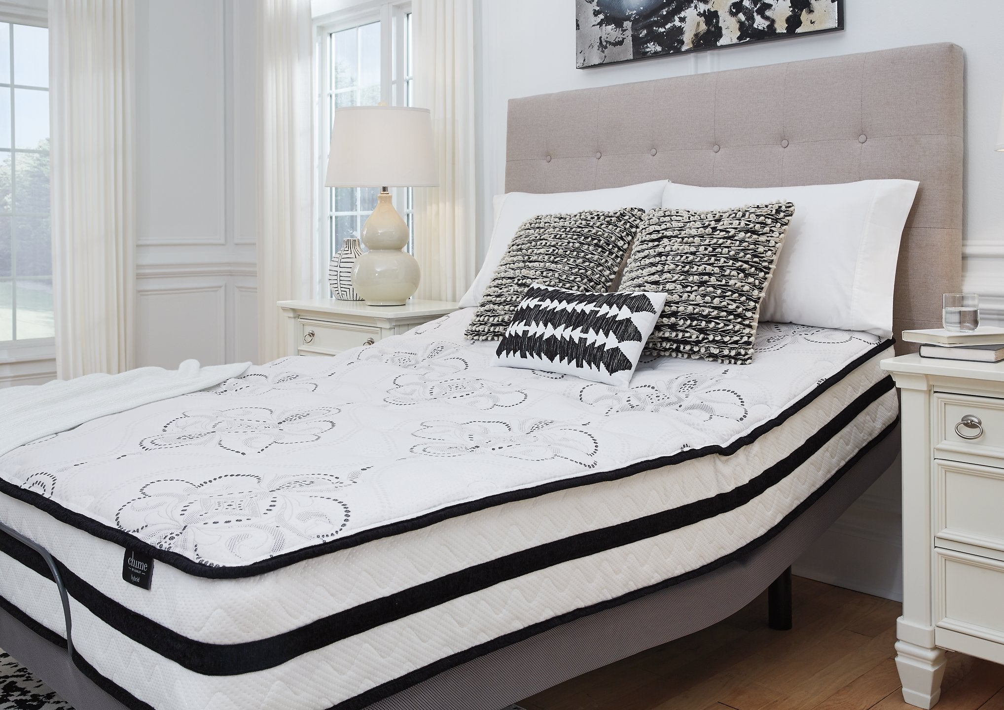 Chime 10 Inch Hybrid Mattress in a Box - Furniture 4 Less Outlet (Salinas,CA)