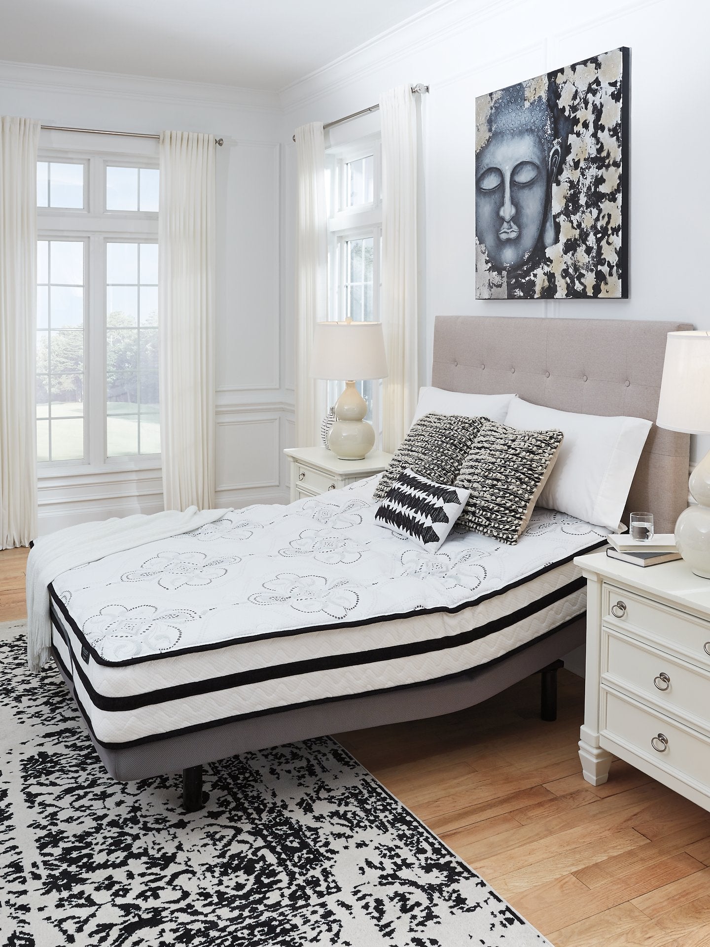 Chime 10 Inch Hybrid Mattress in a Box - Furniture 4 Less Outlet (Salinas,CA)