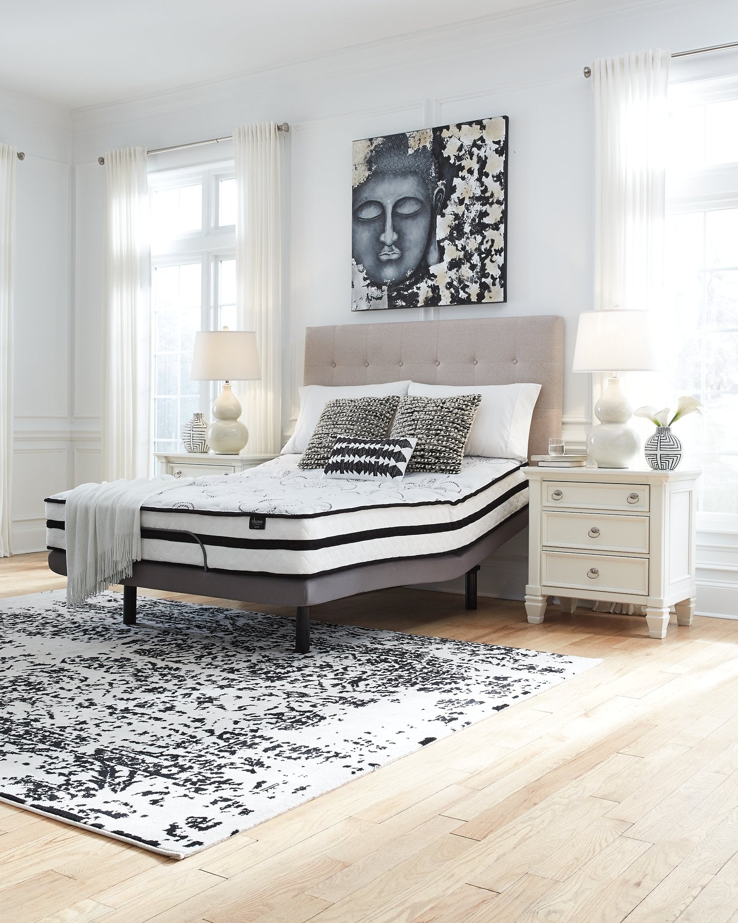 Chime 10 Inch Hybrid Mattress in a Box - Furniture 4 Less Outlet (Salinas,CA)