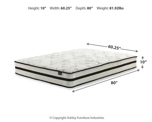 Chime 10 Inch Hybrid Mattress in a Box - Furniture 4 Less Outlet (Salinas,CA)