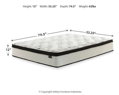 Chime 12 Inch Hybrid Mattress in a Box - Furniture 4 Less Outlet (Salinas,CA)