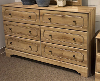 Aleaport Dresser and Mirror - Furniture 4 Less Outlet (Salinas,CA)