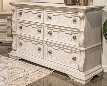 Bruchandi Dresser and Mirror - Furniture 4 Less Outlet (Salinas,CA)