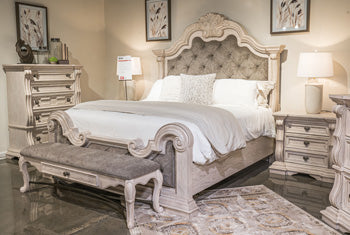 Bruchandi Upholstered Bed - Furniture 4 Less Outlet (Salinas,CA)