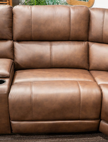 Bleckley Power Reclining Sectional - Furniture 4 Less Outlet (Salinas,CA)