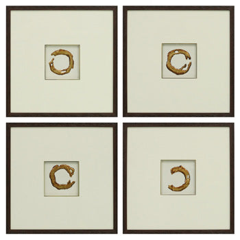 Dallbourne Wall Art (Set of 4) - Furniture 4 Less Outlet (Salinas,CA)