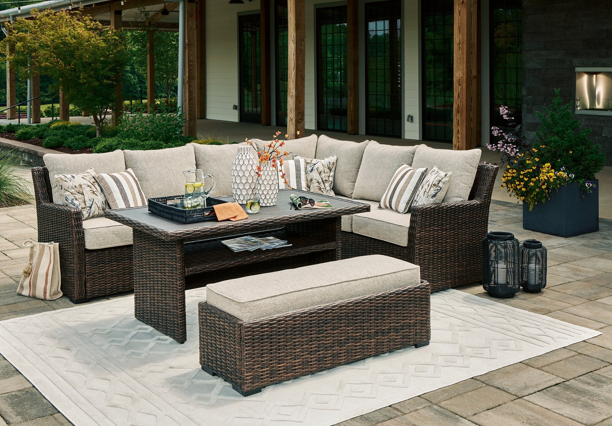 Brook Ranch Outdoor Package - Furniture 4 Less Outlet (Salinas,CA)
