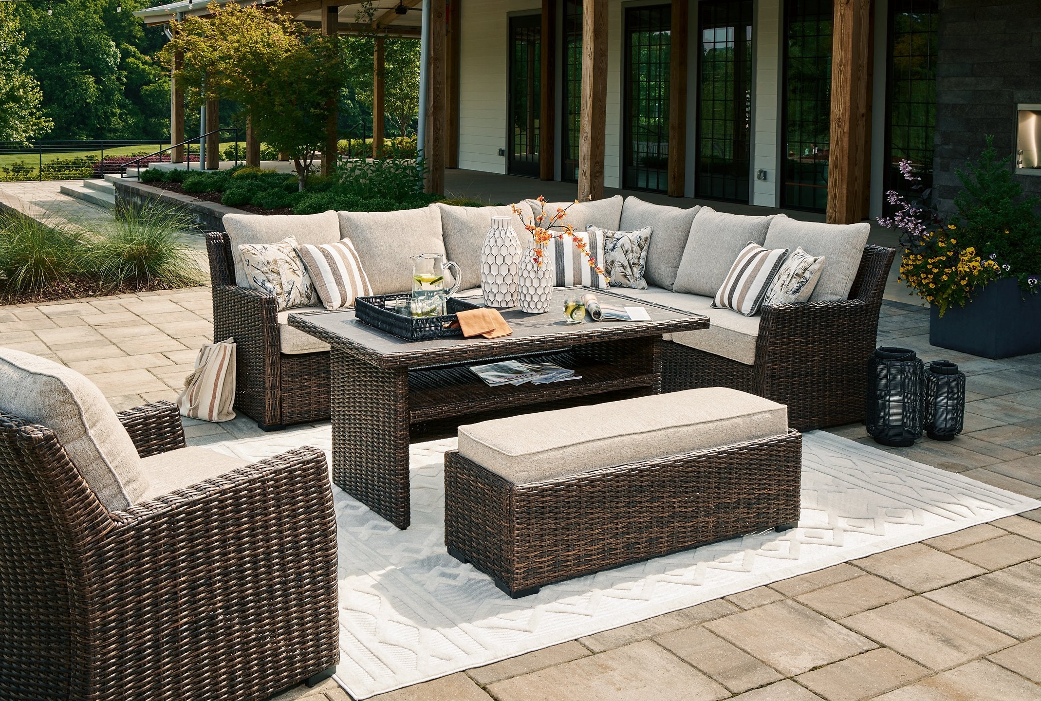 Brook Ranch Outdoor Package - Furniture 4 Less Outlet (Salinas,CA)