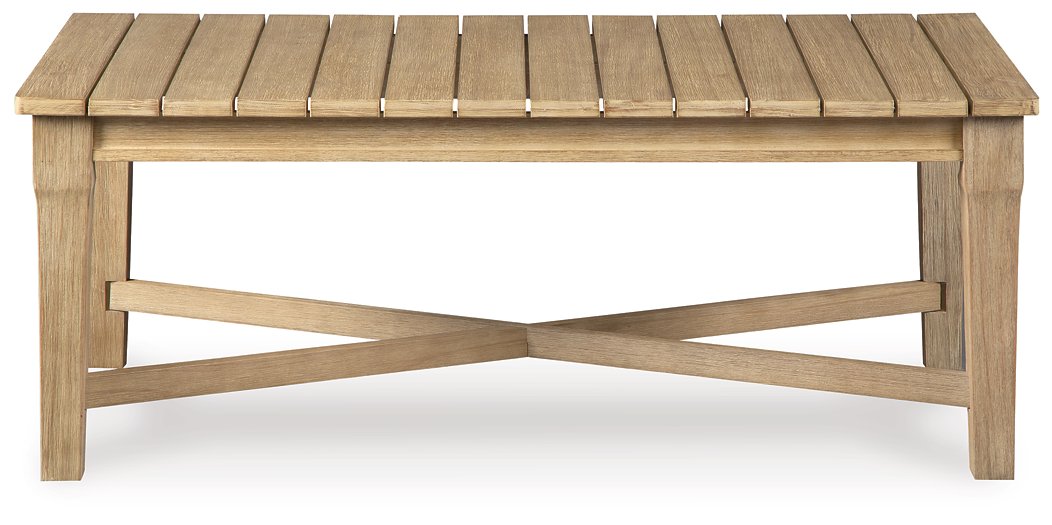 Carter Hall Outdoor Coffee Table - Furniture 4 Less Outlet (Salinas,CA)