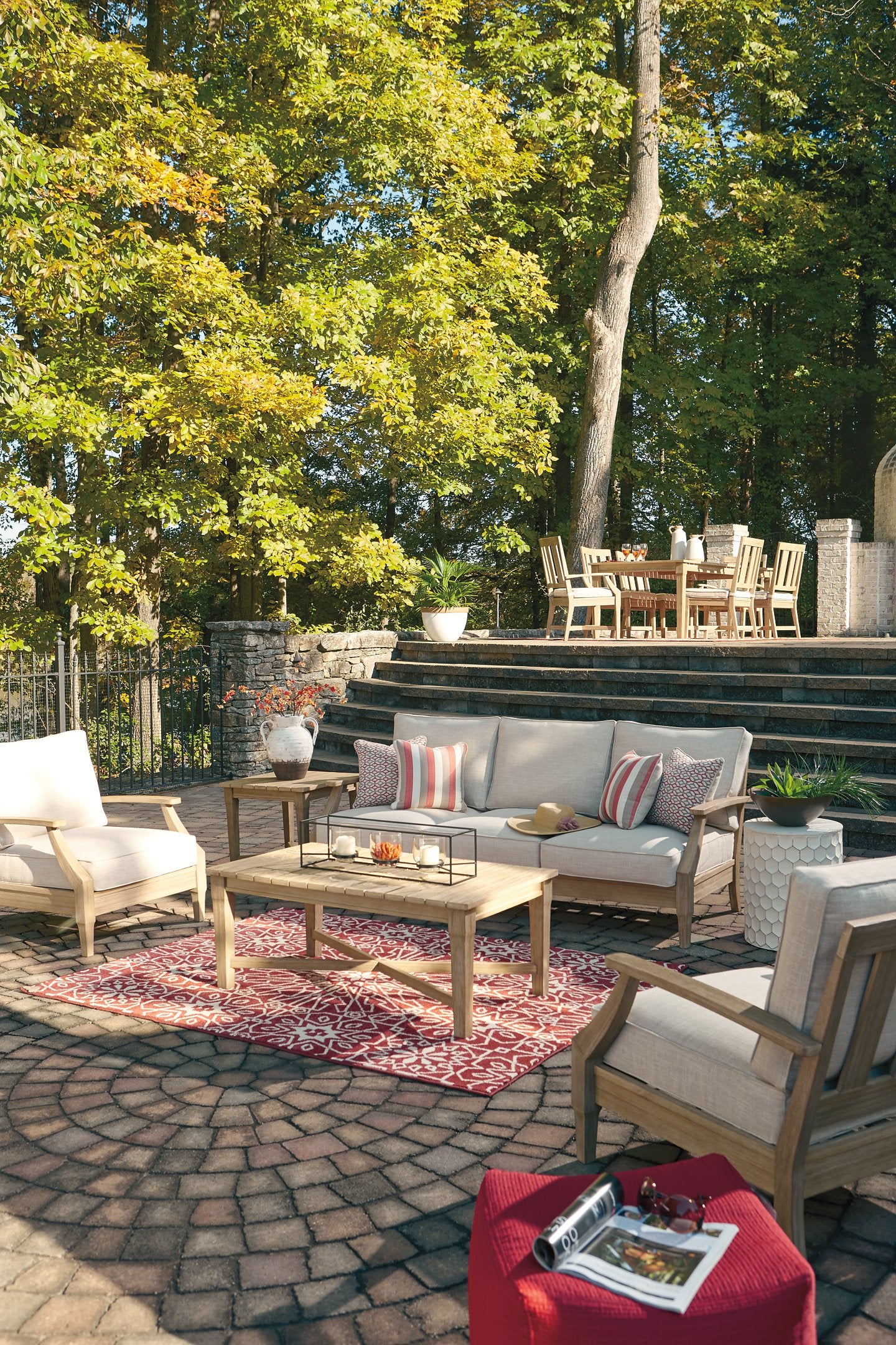 Carter Hall Outdoor Set - Furniture 4 Less Outlet (Salinas,CA)