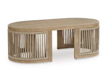 Serena Shores Outdoor Coffee Table - Furniture 4 Less Outlet (Salinas,CA)