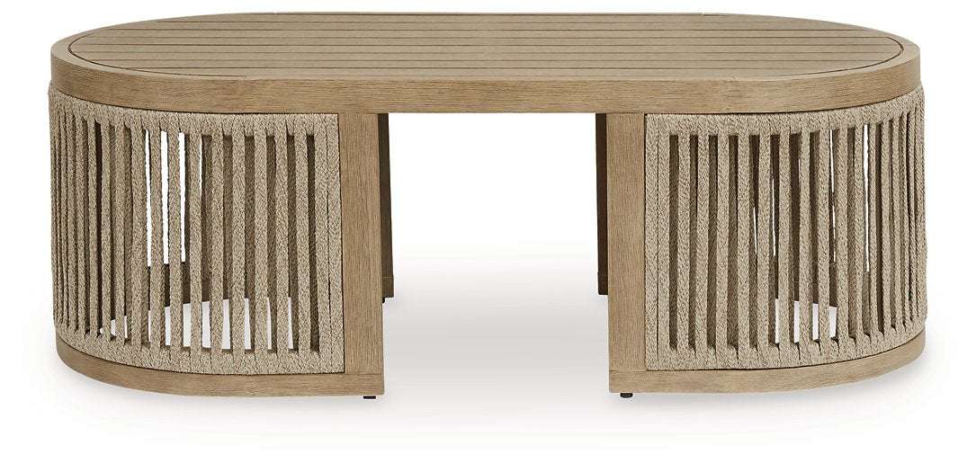 Serena Shores Outdoor Coffee Table - Furniture 4 Less Outlet (Salinas,CA)