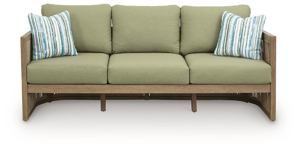 Serena Shores Outdoor Sofa with Cushion - Furniture 4 Less Outlet (Salinas,CA)