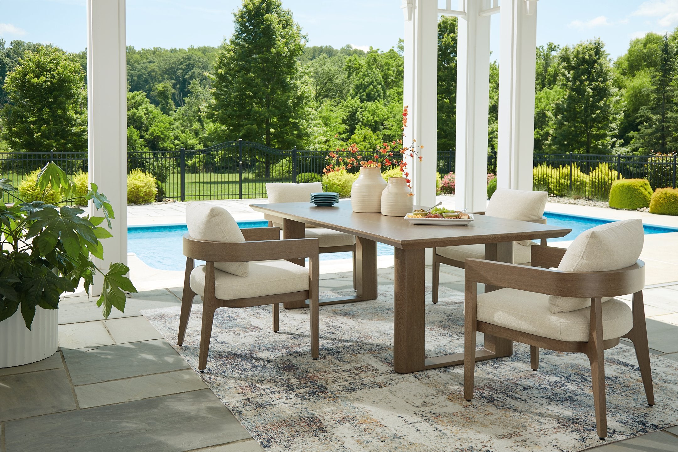 Serene Bay Outdoor Dining Set - Furniture 4 Less Outlet (Salinas,CA)