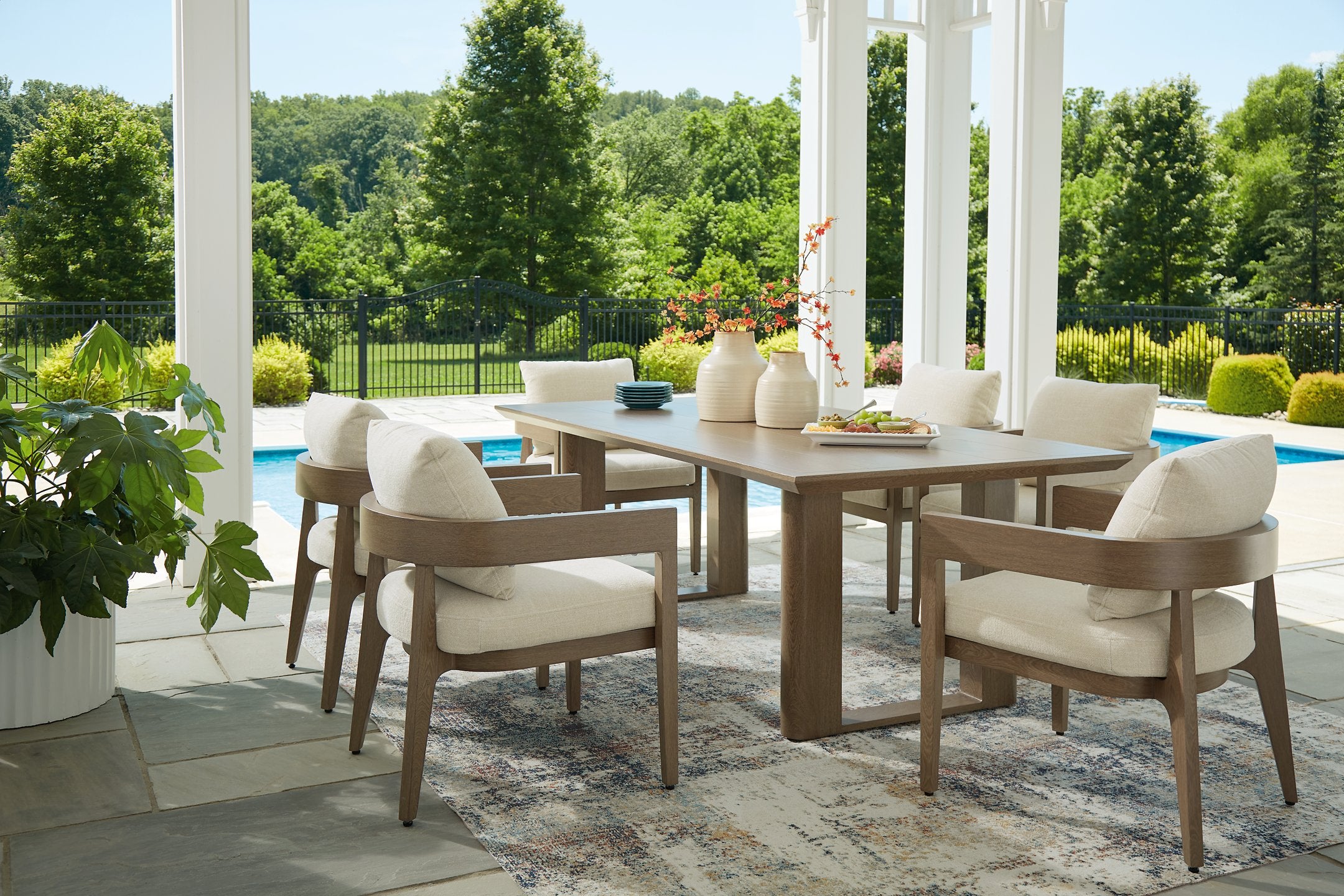 Serene Bay Outdoor Dining Set - Furniture 4 Less Outlet (Salinas,CA)