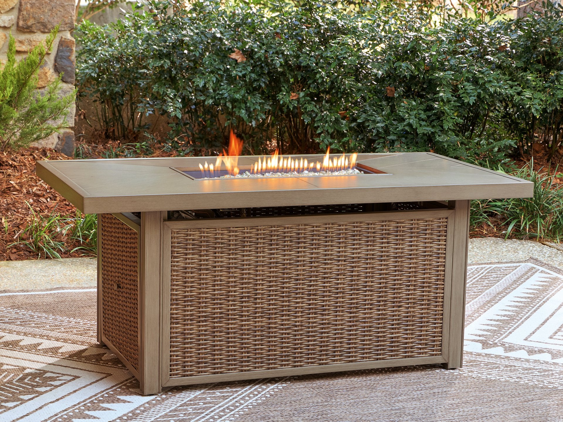 Laguna Heights Outdoor Fire Pit Table - Furniture 4 Less Outlet (Salinas,CA)