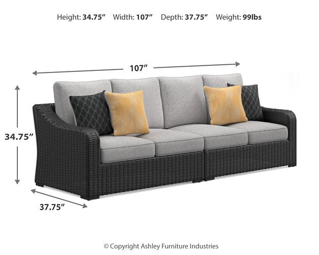 Beachcroft Outdoor Sectional - Furniture 4 Less Outlet (Salinas,CA)