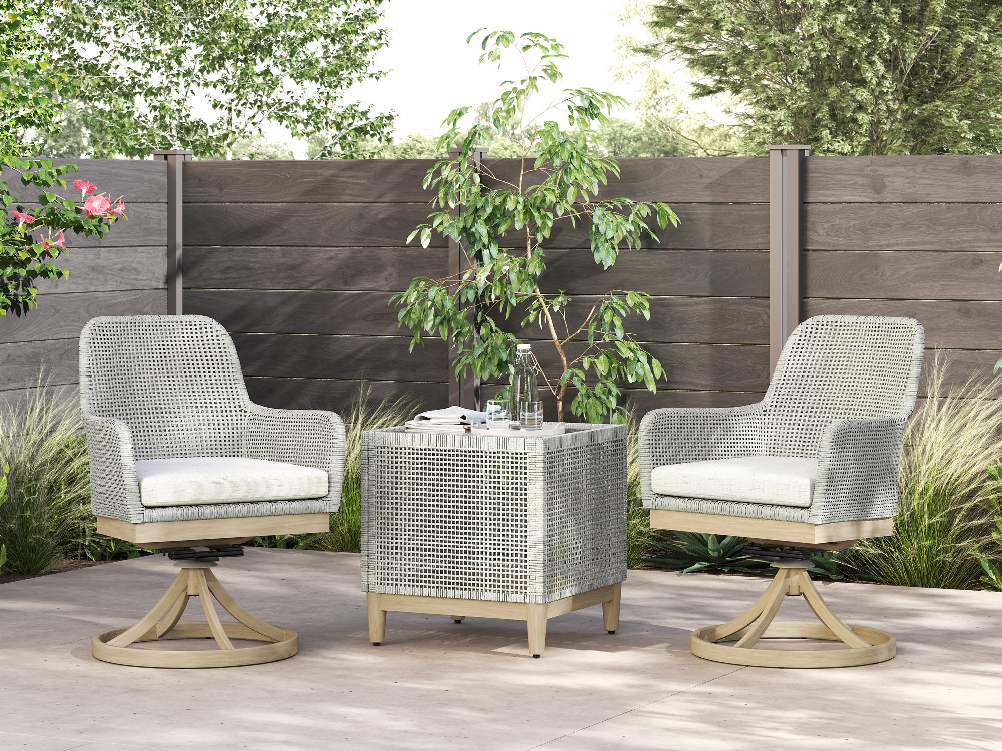 Seton Creek Outdoor Seating Set - Furniture 4 Less Outlet (Salinas,CA)
