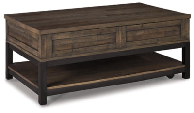 Johurst Coffee Table with Lift Top - Furniture 4 Less Outlet (Salinas,CA)