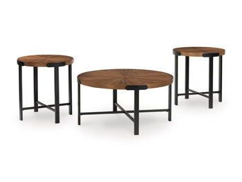 Crosstrail Table (Set of 3) - Furniture 4 Less Outlet (Salinas,CA)