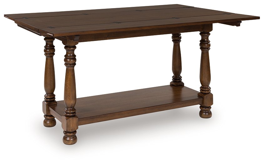 Sturlayne Flip Top Sofa Table - Furniture 4 Less Outlet (Salinas,CA)
