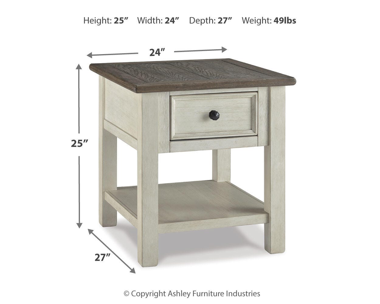 Bolanburg End Table Set