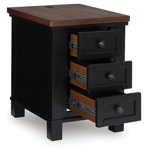 Wildenauer Chairside End Table - Furniture 4 Less Outlet (Salinas,CA)